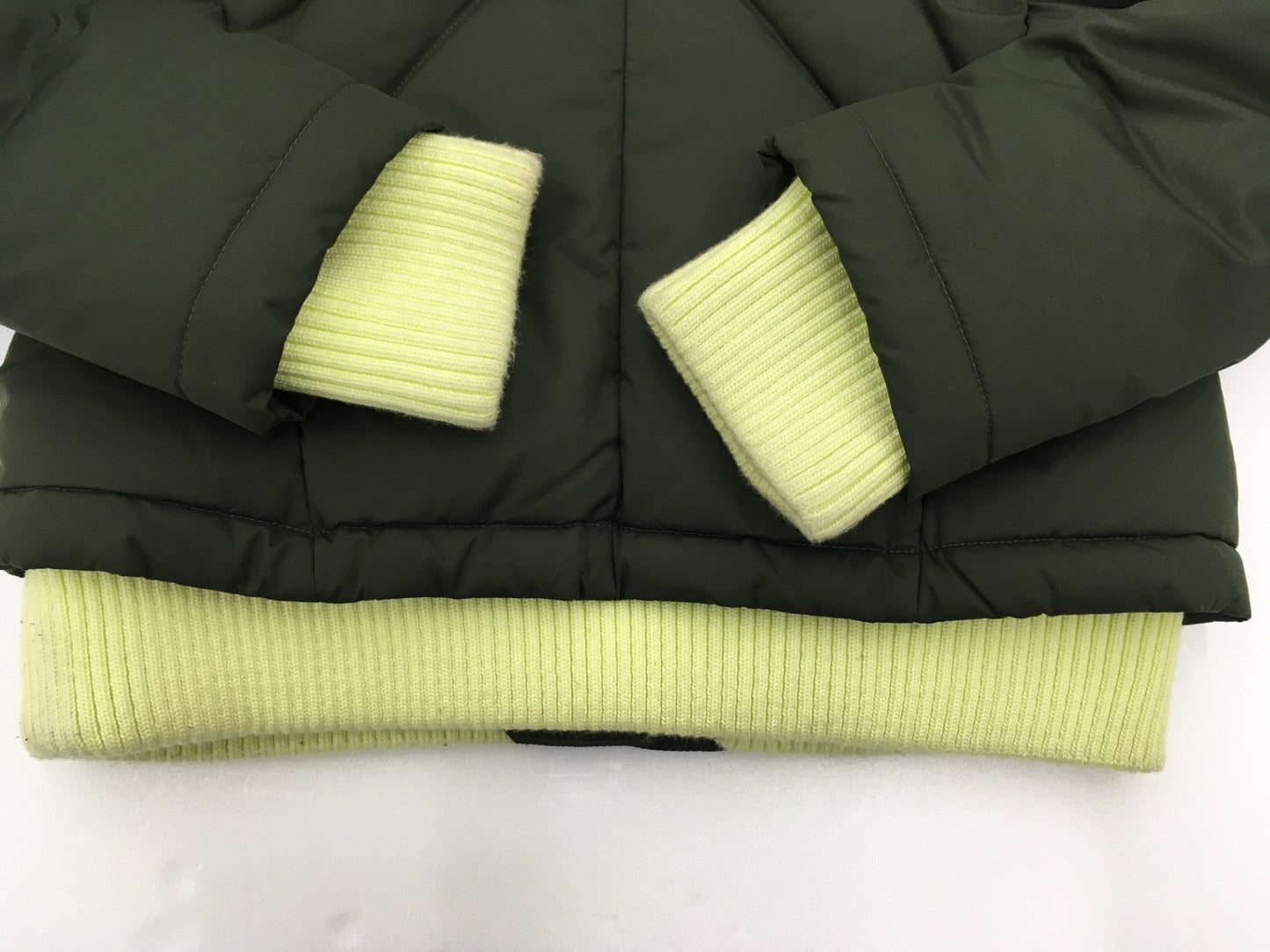 ※送料無料※ NIKE GOLF ナイキゴルフ レディース ダウンジャケット モスグリーン サイズS 古着 囗G
