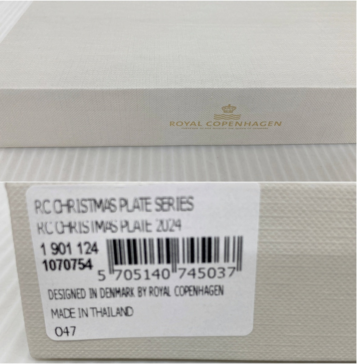 ROYAL COPENHAGEN イヤープレート 2024