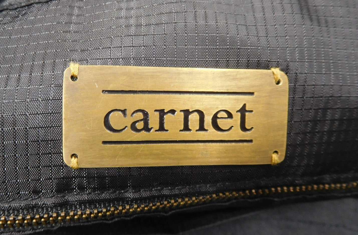 タグ付!carnet ワンショルダー フリル ショッピングバッグ CE-0921-100 ブラック囗T巛