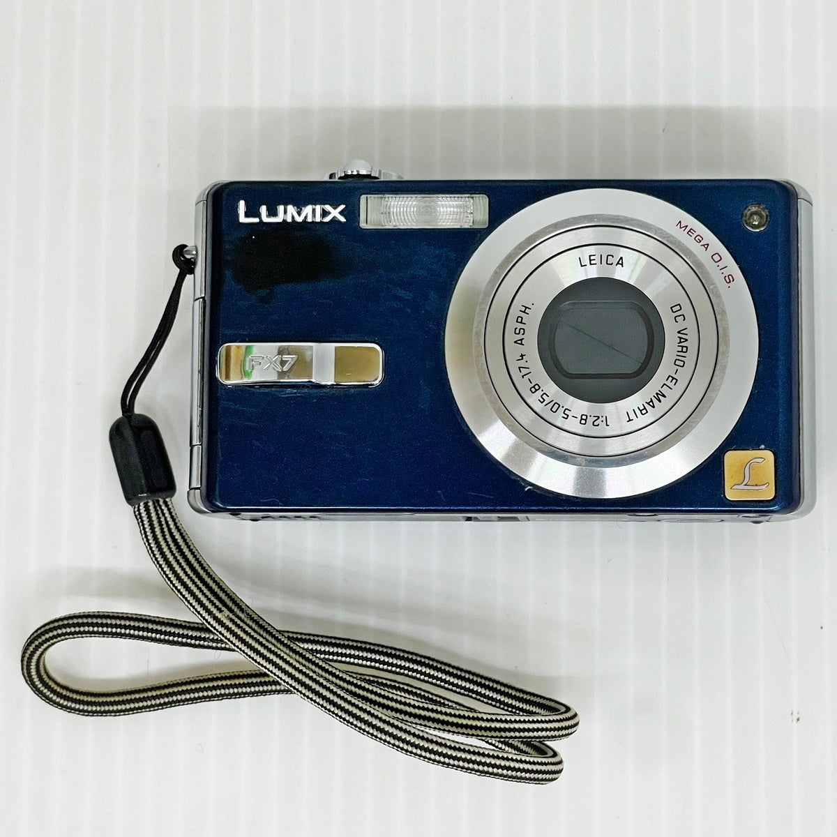 Panasonic パナソニック LUMIX DMC-FX7 コンパクトデジタルカメラ ネイビー