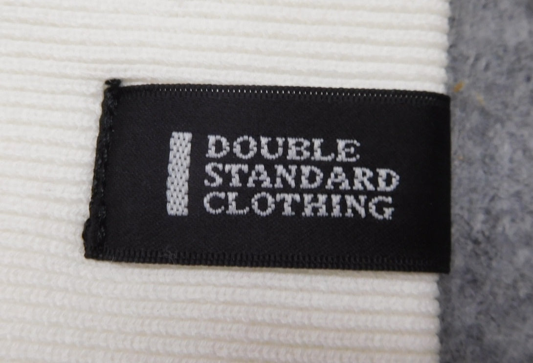 DOUBLE STANDARD CLOTHING ダブルスタンダードクロージング バックロゴ シースルーブルゾン size:F囗T巛