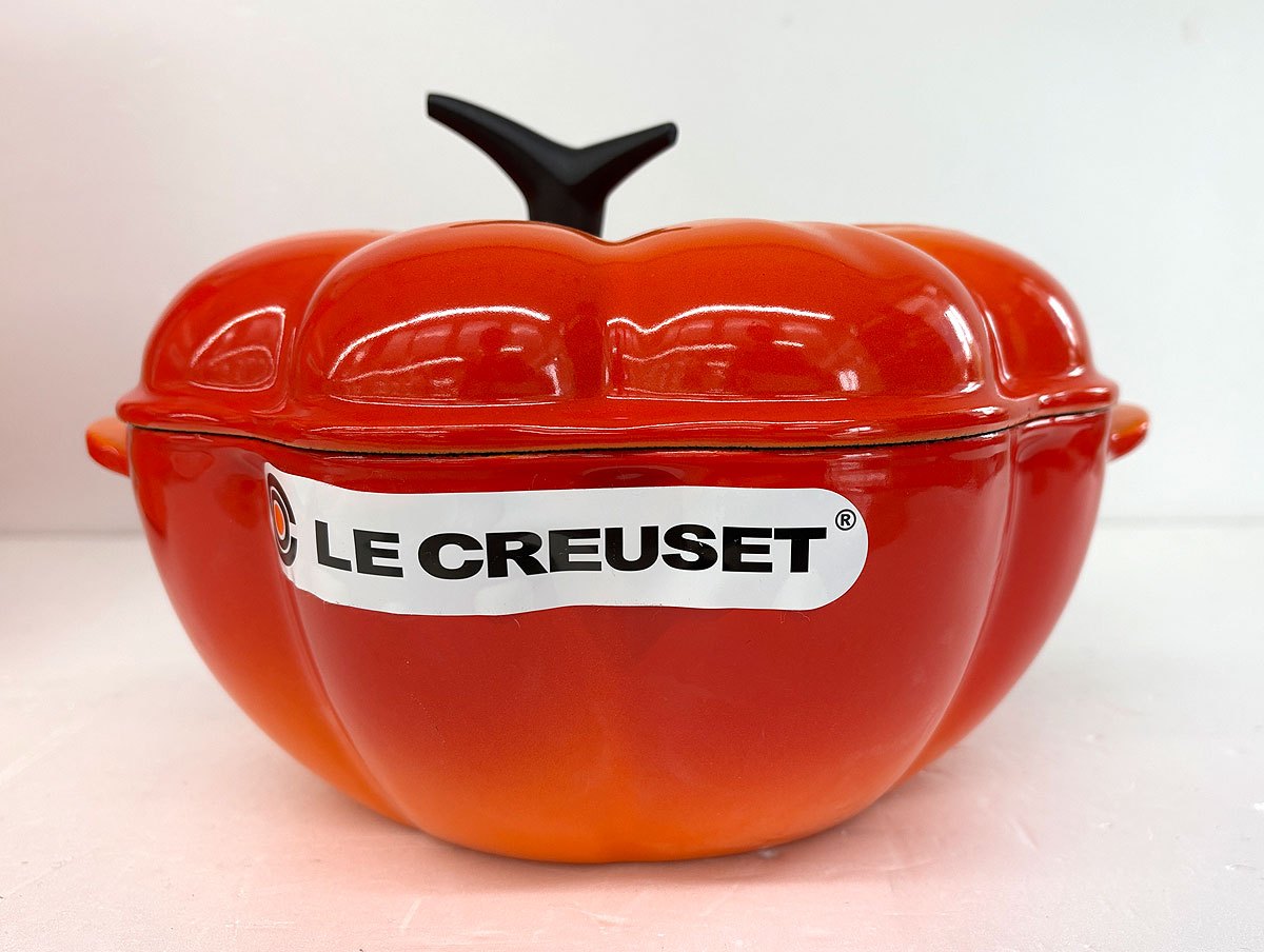 【送料無料】LE CREUSET ルクルーゼ ココット パンプキン 両手鍋 22cm かぼちゃ
