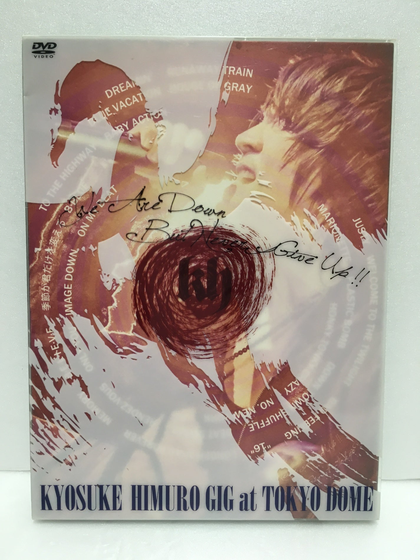 ※送料無料※ 氷室京介 GIG at TOKYO DOME "We Are Down But Never Give Up!!" DVD 中古 囗G