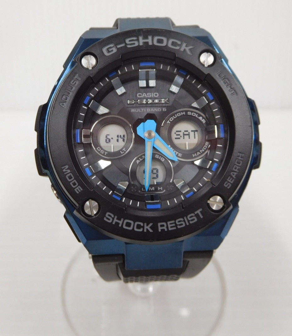 CASIO カシオ G-SHOCK GST-W300G マルチバンド6 タフソーラー 本体のみ 中古囗T巛