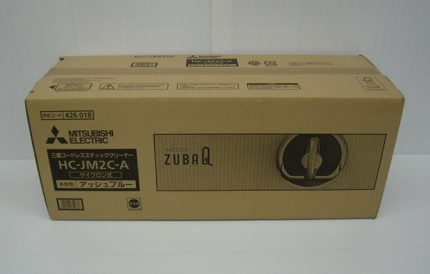 未使用!三菱 コードレススティッククリーナー iNSTICK ZUBAQ HC-JM2C-A囗T巛