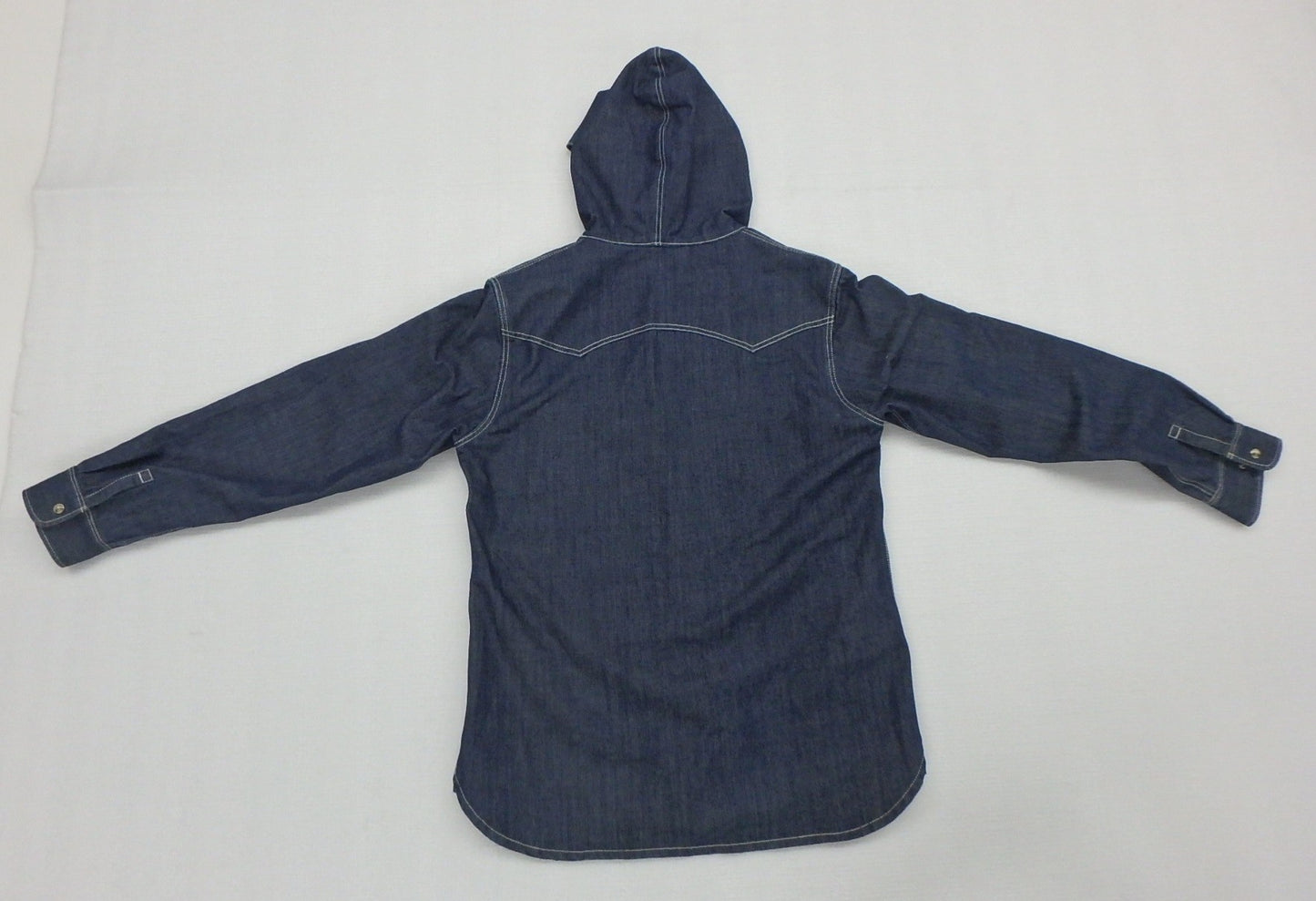 UNITED ARROWS ユナイテッドアローズ リズムオブライフ フード付きデニムシャツ インディゴ size:M囗T巛