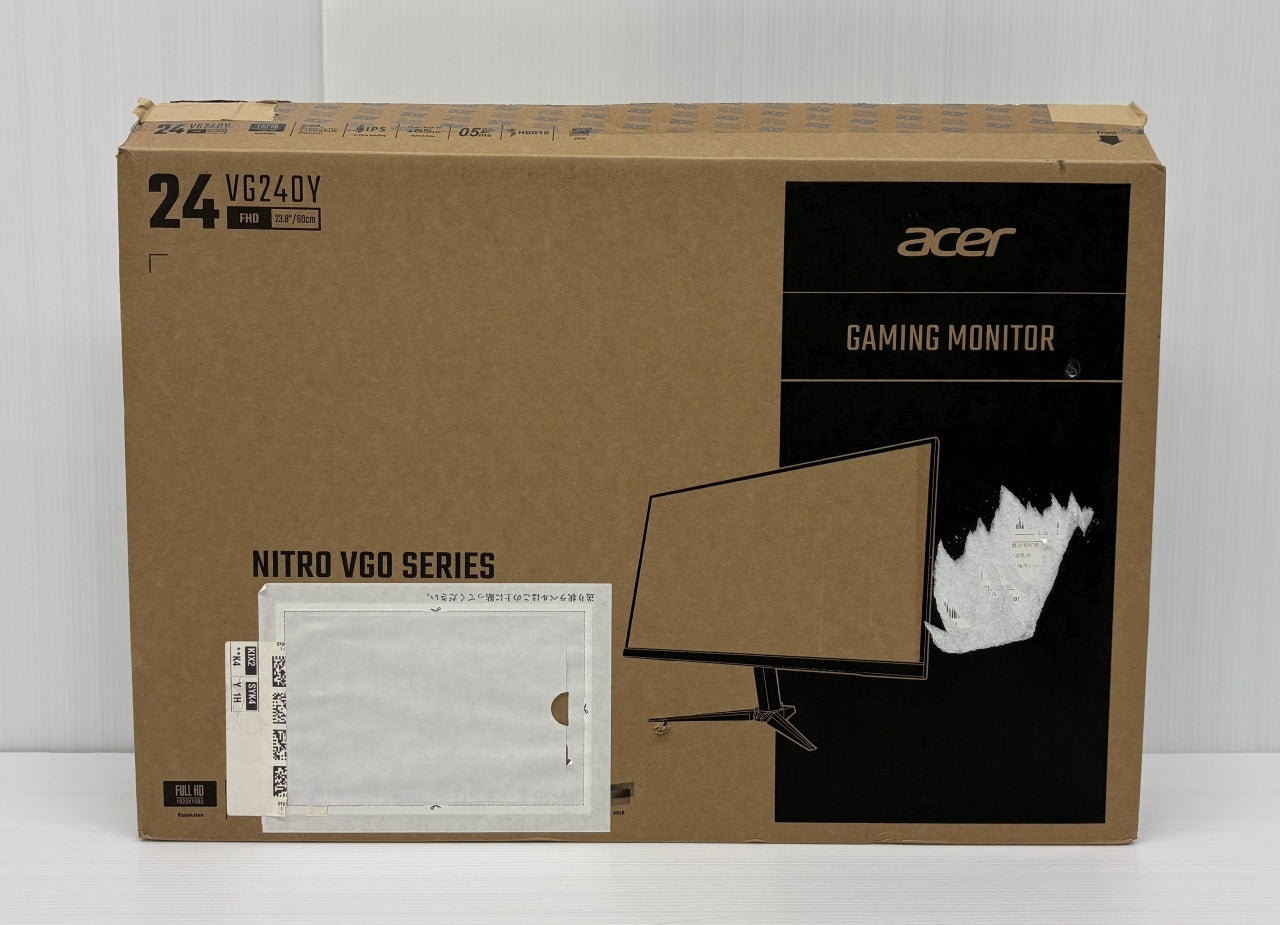 送料無料 acer 23.8型ゲーミングモニター VG240Y Sbmiipfx囗T巛
