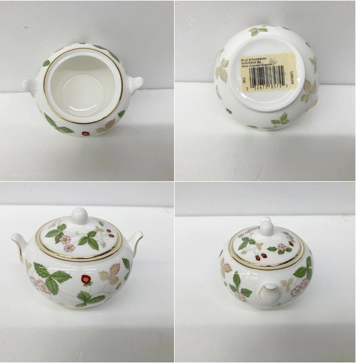 WEDGWOOD ワイルドストロベリー ティーセット