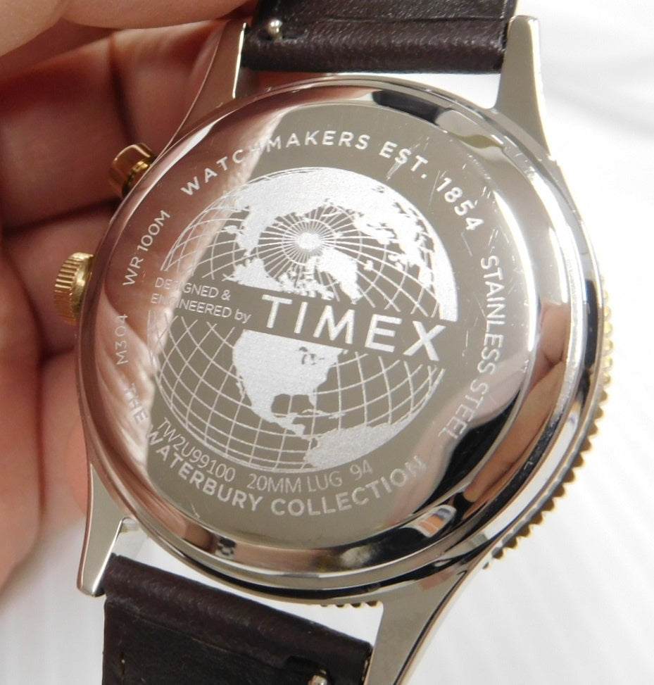 Timex タイメックス ウォーターベリー アナログ腕時計 TW2U99100 箱あり囗T巛