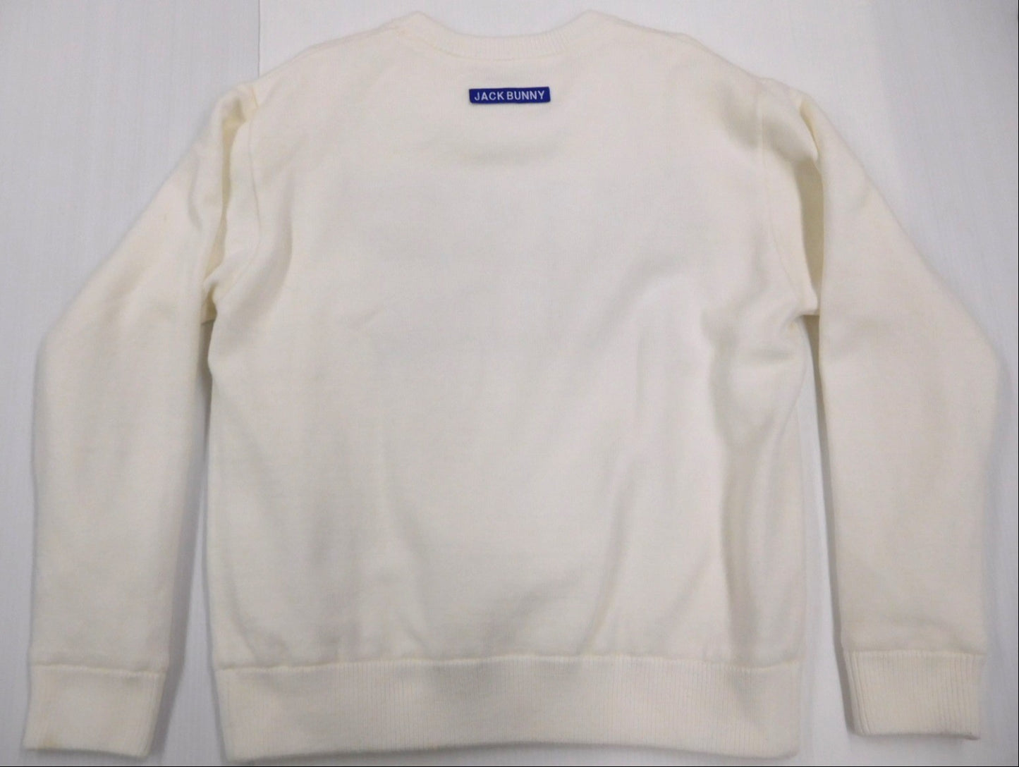 JACK BUNNY ジャックバニー クルーネックニット レディースゴルフウェア 263-4270132 size:0 中古囗T巛