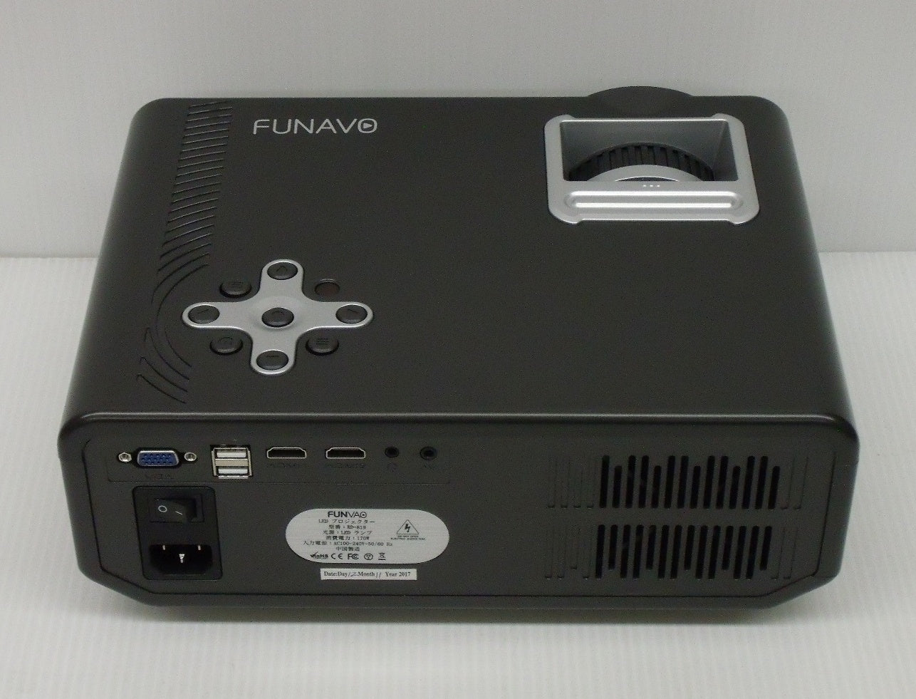 FUNAVO 液晶プロジェクター RD-819囗T巛