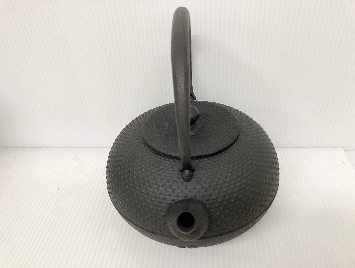 南部鉄器 釜定 鉄瓶 箱無