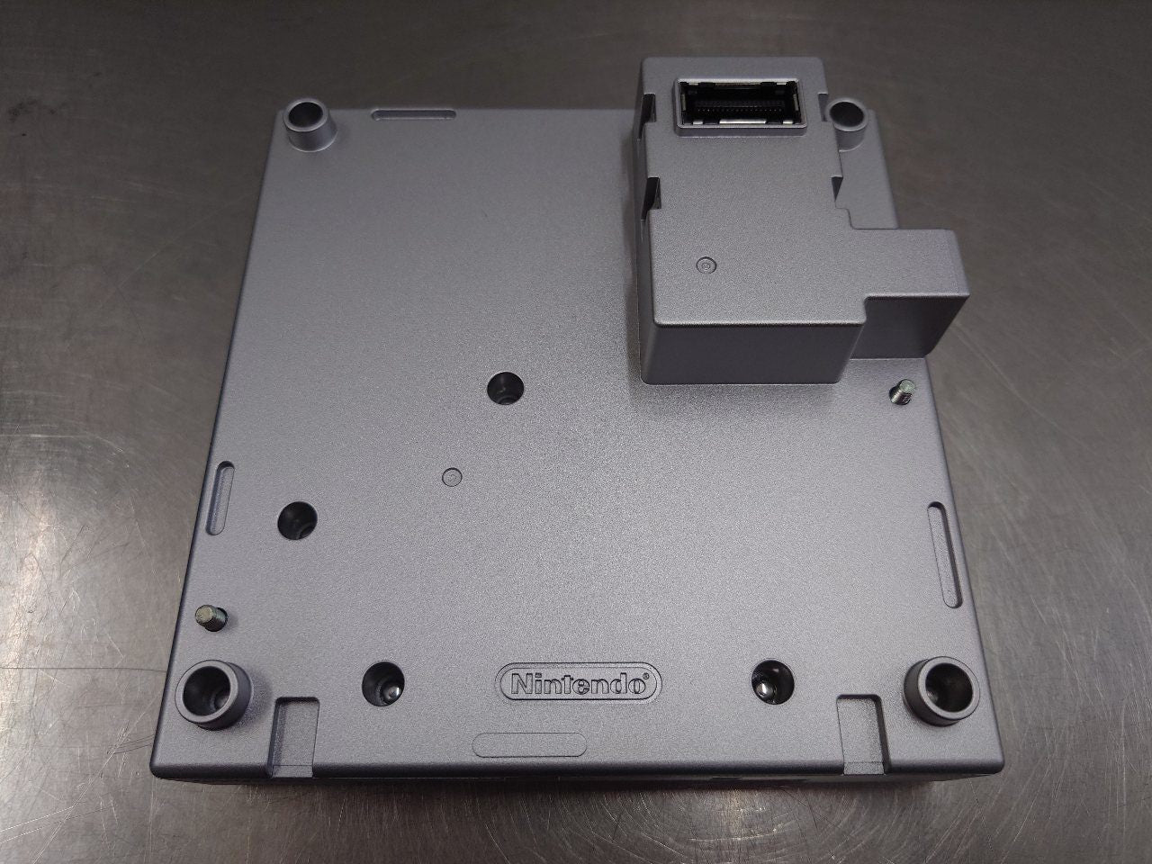 任天堂 ゲームキューブ シルバー ジャンク品 ステーショナリーバッグ付き 囗T巛
