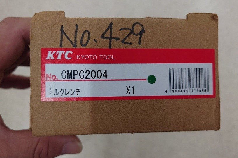 中古美品 KTC プレセット型トルクレンチ CMPC2004 12.7sq(1/2) 囗T巛
