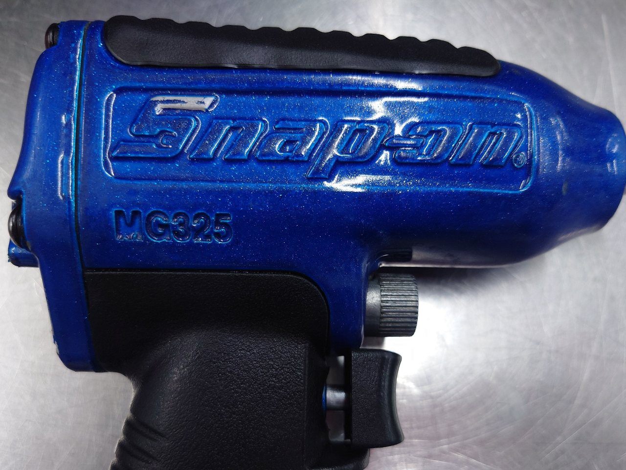 Snap-on エアーインパクトレンチ MG325 ブルー 9.5sq 囗T巛