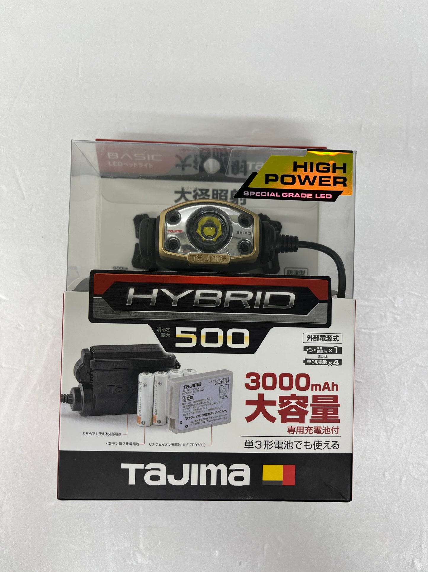 TAJIMA タジマ LEDヘッドライト LE-E501D-SP