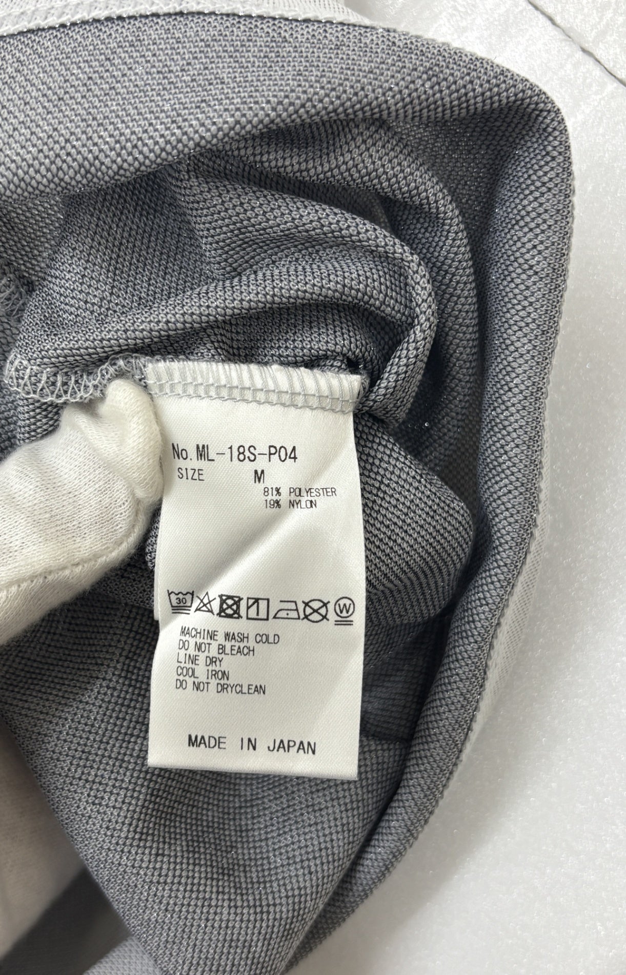 ※送料無料※ MARK & LONA マークアンドロナ メンズ ゴルフウェア 半袖ポロシャツ グレー サイズM 古着 囗G