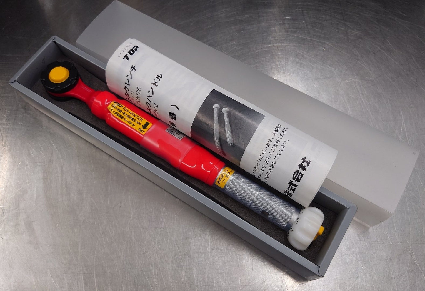 トップ工業 TOP 9.5sq絶縁ラチェット形トルクレンチ RH-45NTZR 囗T巛