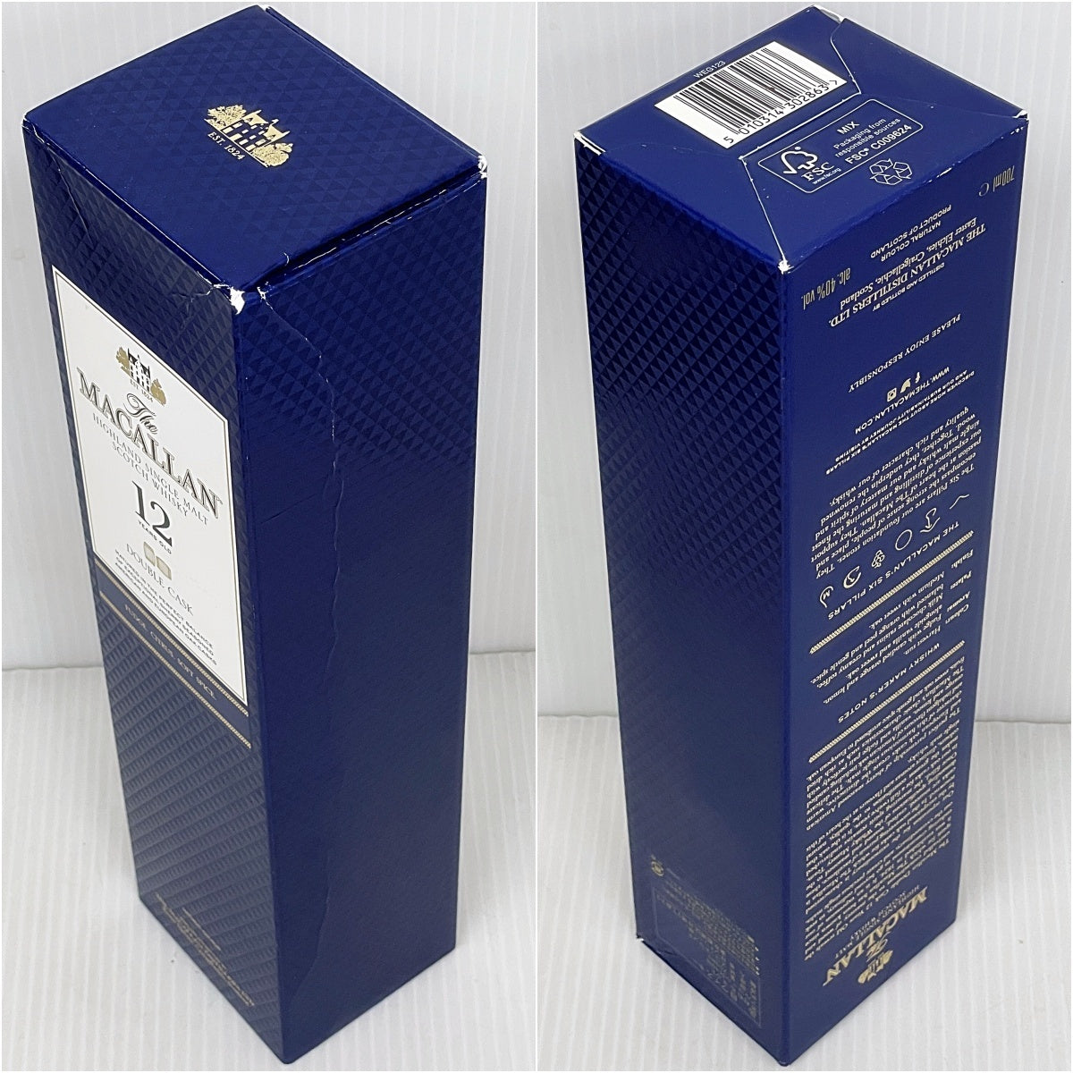 The MACALLAN マッカラン 12年 ダブルカスク ハイランド シングルモルトスコッチウイスキー 40% 700ml