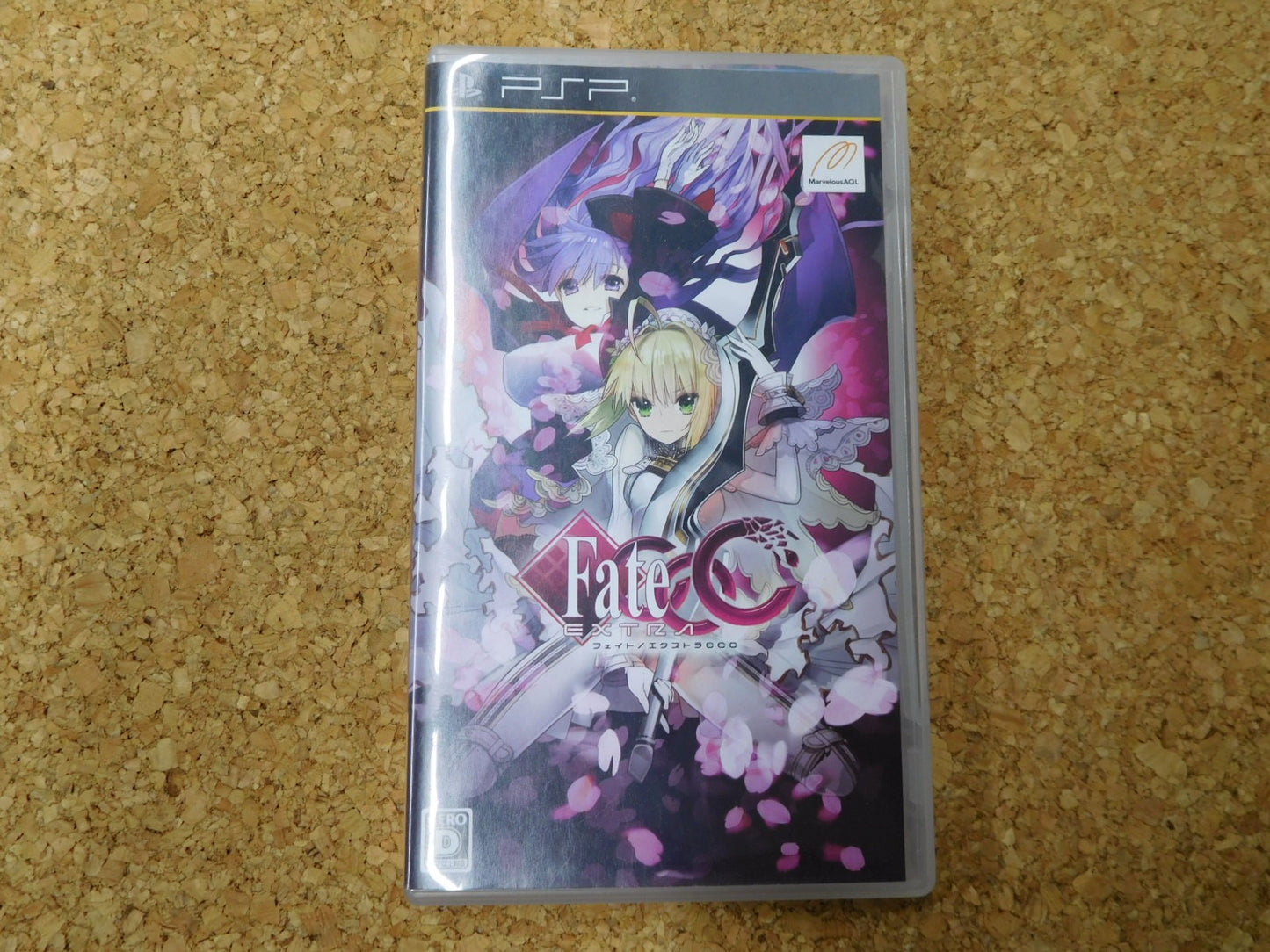 クリックポスト発送 PSPソフト Fate EXTRA CCC 通常版囗T巛