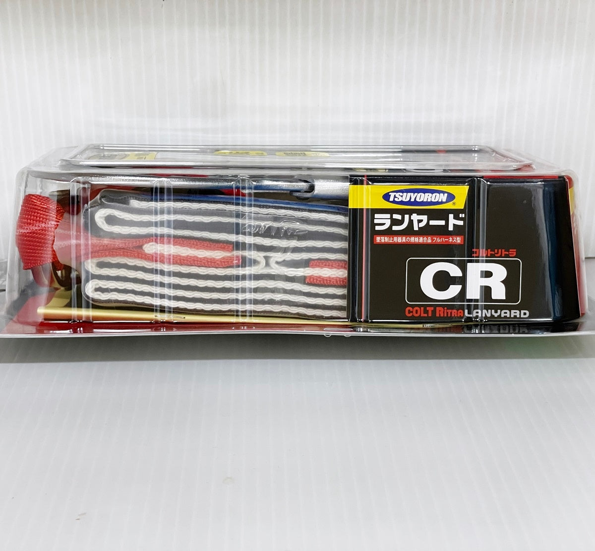 藤井電工 新規格品 ツヨロン フルハーネス用 コルトリトラ巻取器 ランヤード TYPE1 ランヤード長1.55m THL-CR93SV-21KS-R23-BP