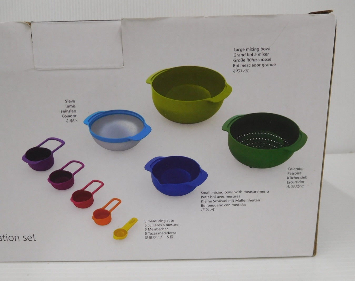 未使用!Joseph Joseph ジョセフジョセフ ネスト9プラス 調理器具9点セット囗T巛