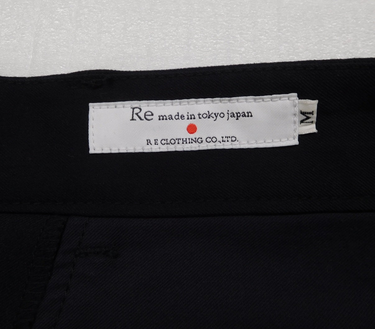 Re Clothing アールイークロージング レーヨン混パンツ ブラック size:M囗T巛