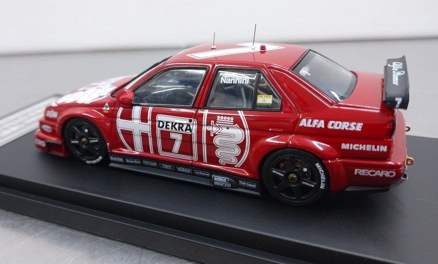 中古品 HPI モデルカーAlfaRomeo155V6TI(#7) 1993DTM No.8099囗T巛