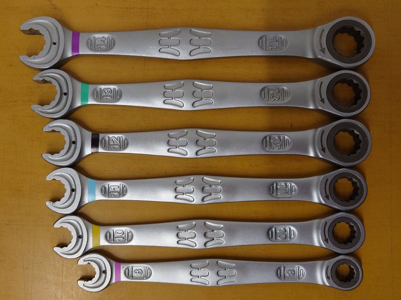 Wera(ヴェラ) ラチェット式コンビネーションレンチ11本セット 6000 Joker 囗T巛