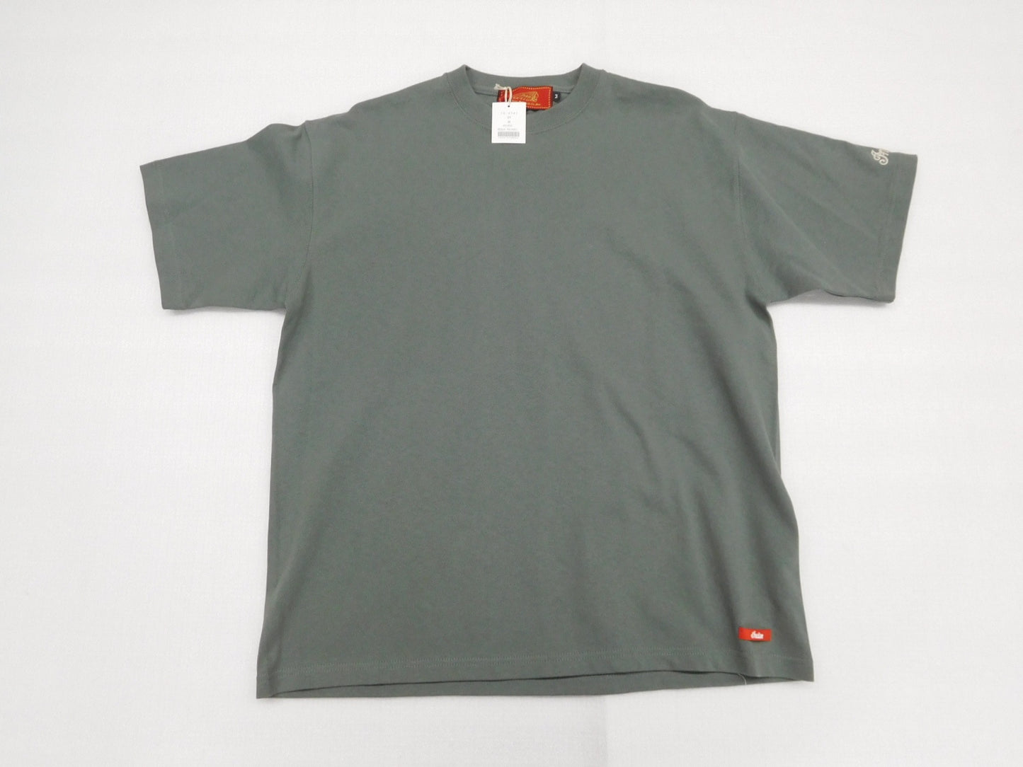 タグ付!インディアンモトサイクル コットンシャツ IC-2747 グリーン size:M囗T巛