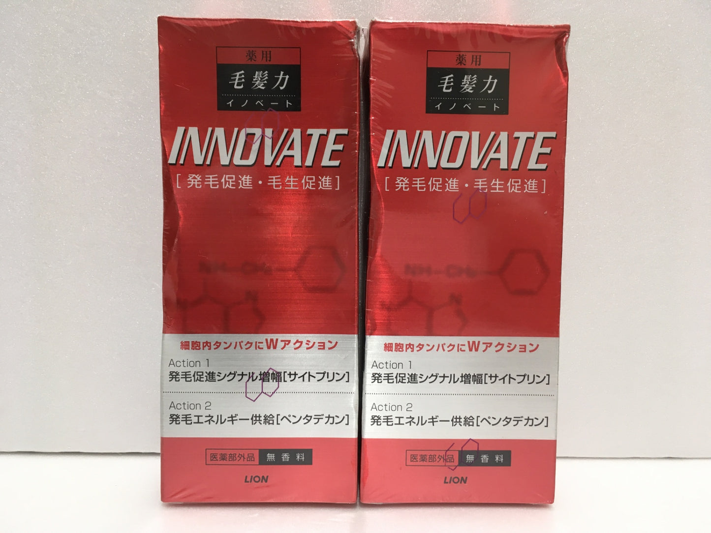 ※送料無料※ ライオン 薬用 毛髪力 イノベート INNOVATE 200ml 2個セット 長期保管 未開封 囗G