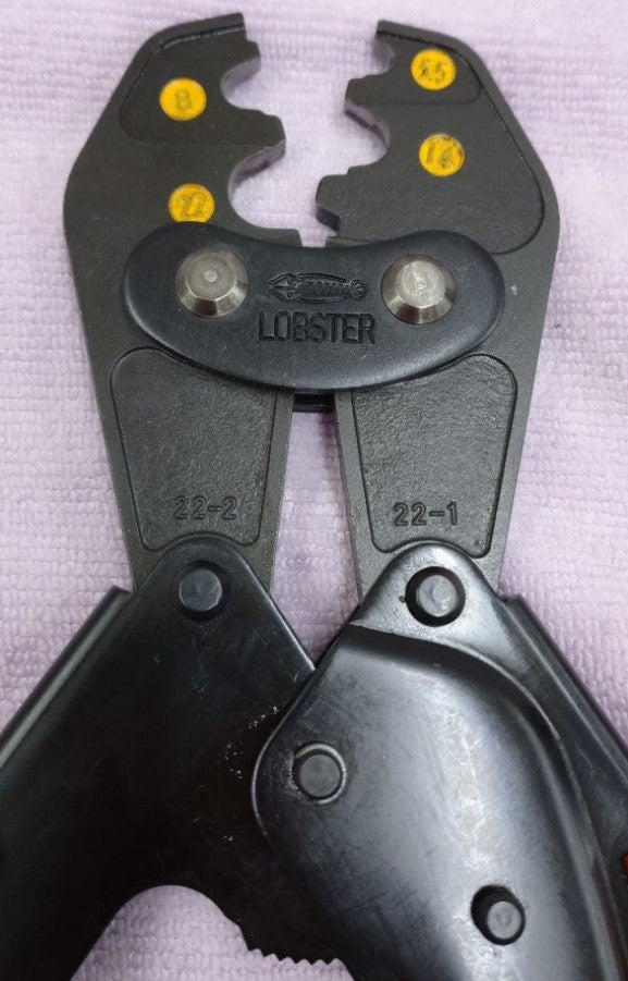 未使用品 ロブテックス 圧着工具 AK22A 裸端子・裸スリーブ用 囗T巛