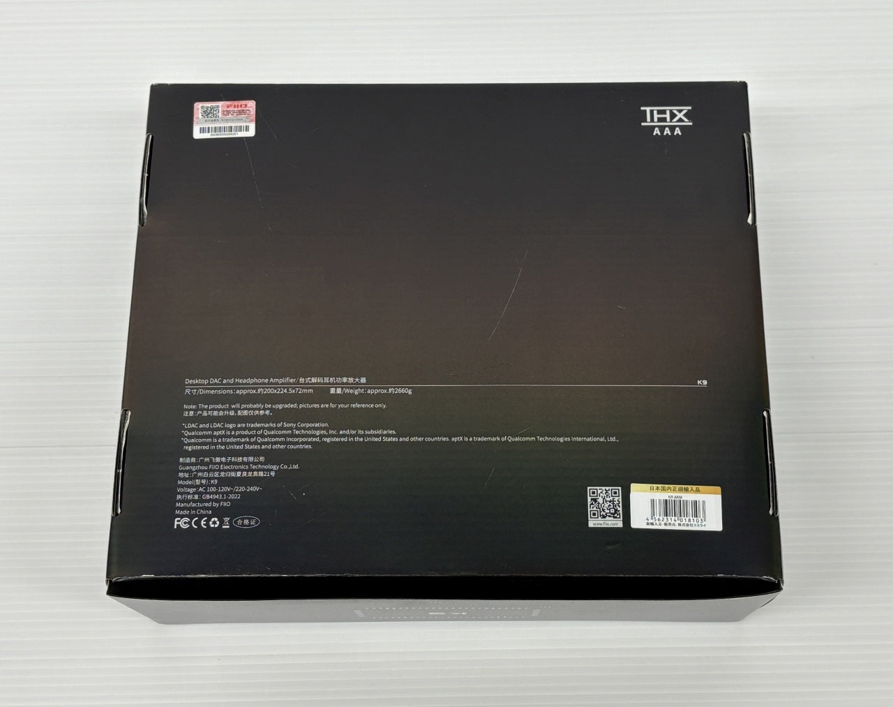 送料無料 FIIO デスクトップヘッドホンアンプ K9 AKM囗T巛