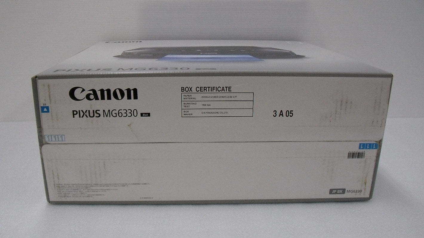 未開封!Canon インクジェット複合機 MG6330囗T巛