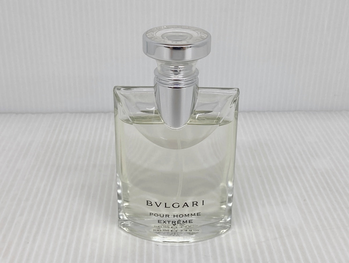 BVLGARI プールオム エクストレーム オーデトワレ スプレー 100ml 中古品 残量8割程度
