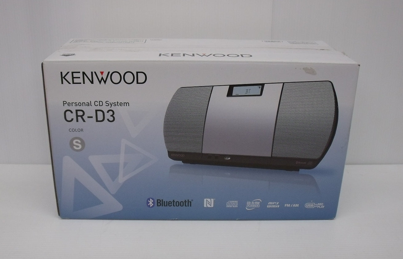 ケンウッド パーソナルCDシステム AM/FMラジオ Bluetooth対応 CR-D3囗T巛