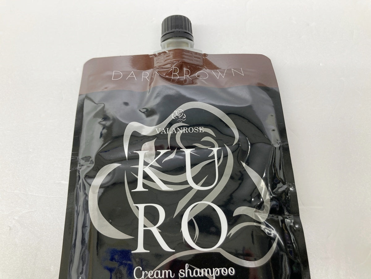 VR クロクリームシャンプー ダークブラウン 400g