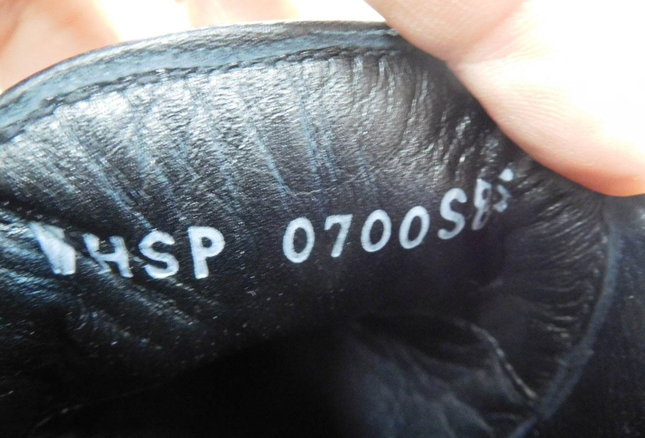 WH BEKKU HOMME別注 干場スペシャル 撥水スエードサイドゴアブーツ WHSP0700S ブラック size:8.5囗T巛