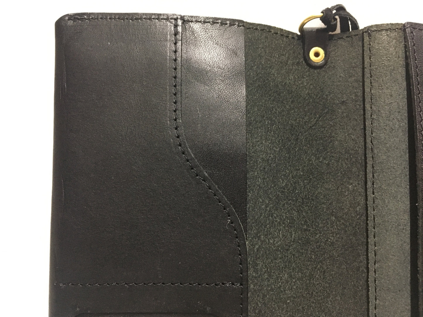※送料無料※ HUKURO 本当に使える手帳カバー ほぼ日weeks 栃木レザー ブラック 中古 囗G
