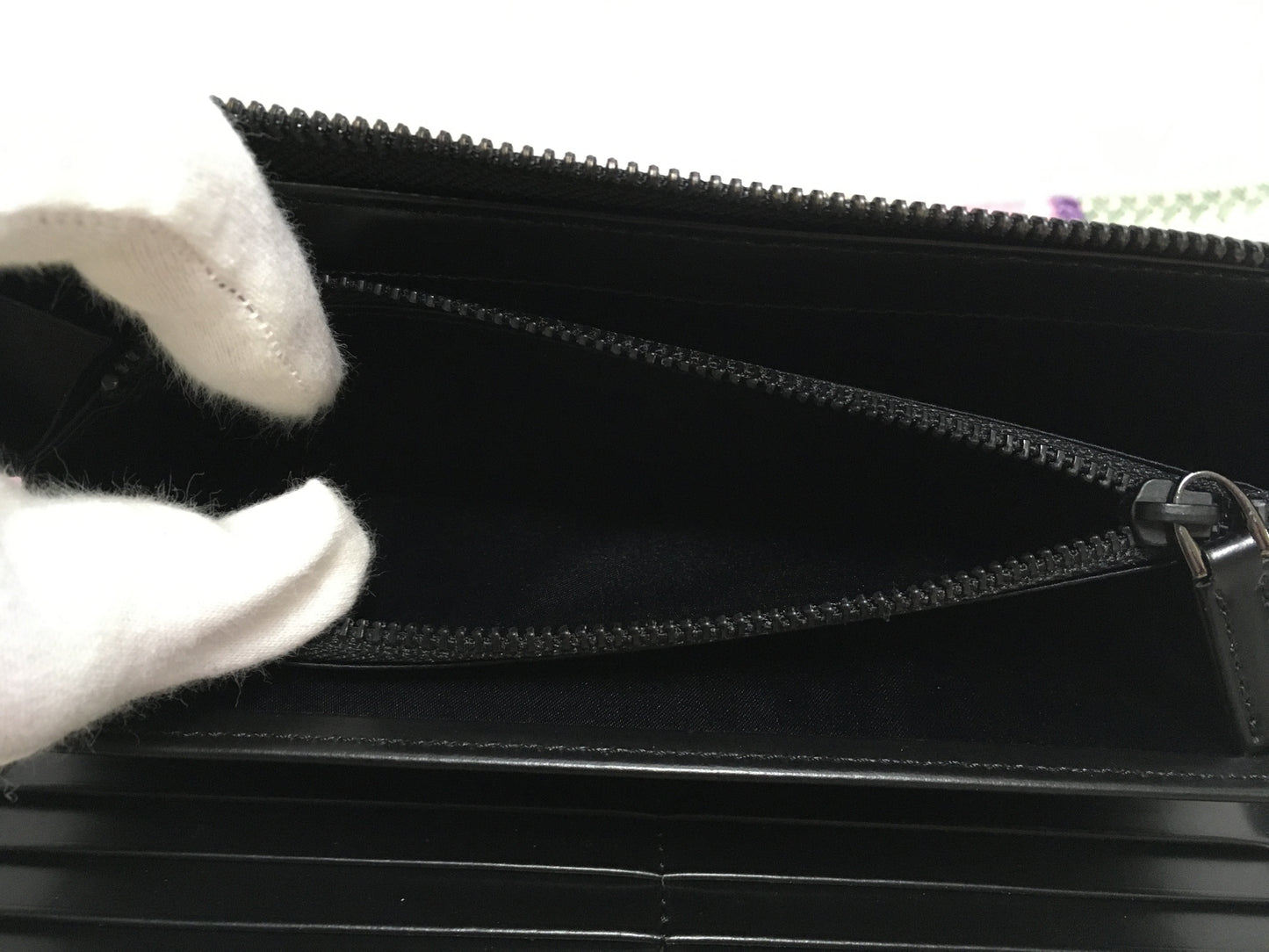 ※送料無料※ CK CALVIN KLEIN シーケーカルバンクライン 長財布 ラウンドファスナー バンシー 中古 囗G