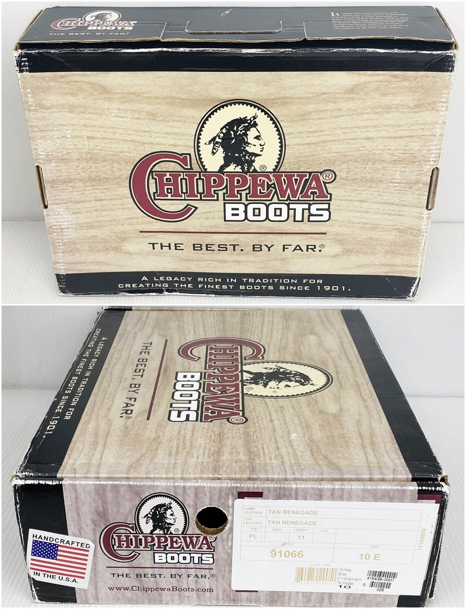 CHIPPEWA チペワ タンレネゲード エンジニアブーツ 91066 US10E スチールトゥ