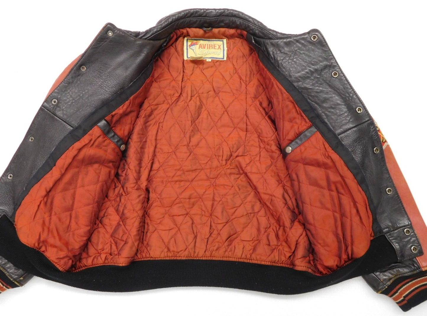 AVIREX アヴィレックス レザージャケット D-TK 9056 韓国製 size:L囗T巛