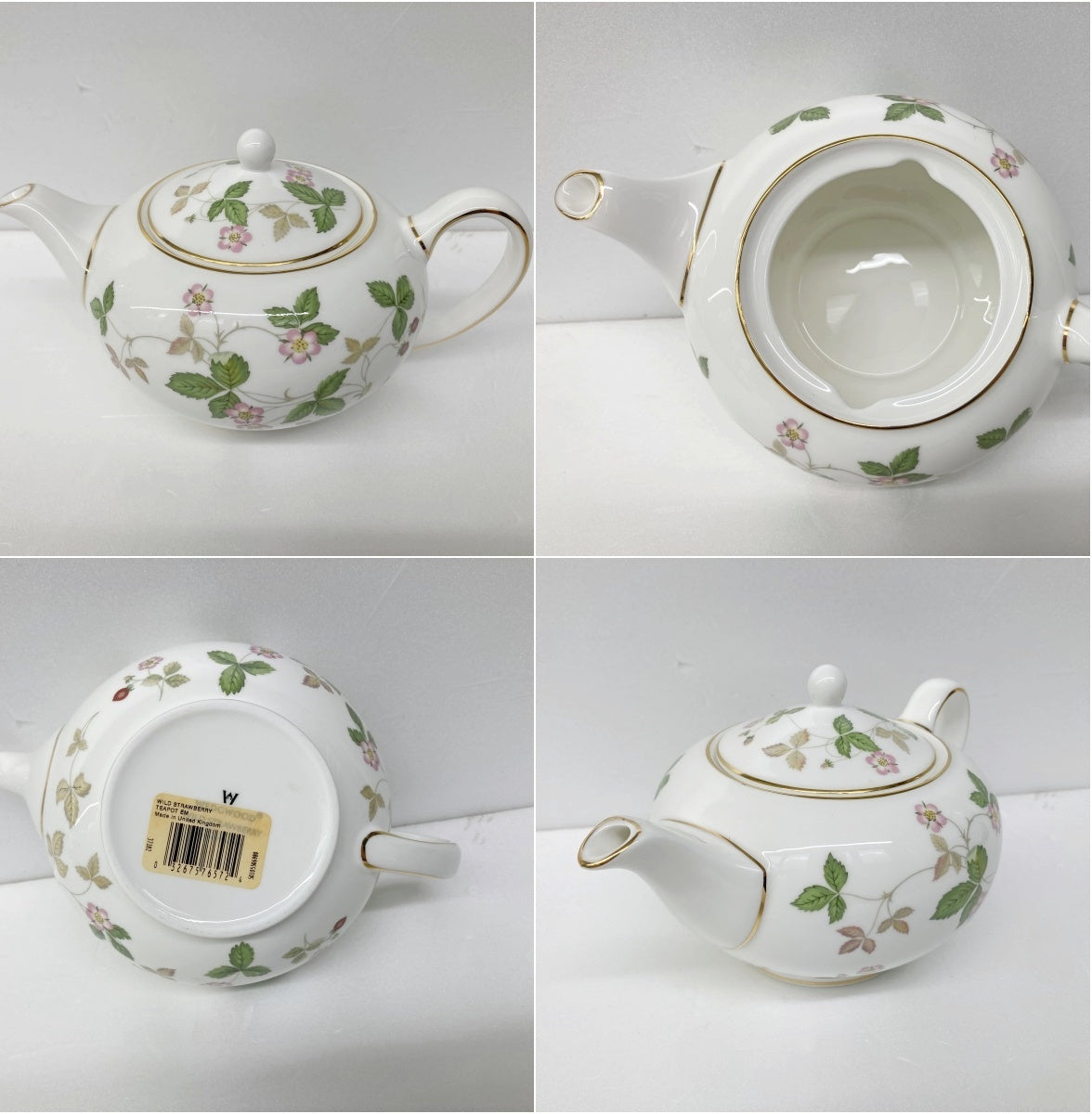 WEDGWOOD ワイルドストロベリー ティーセット