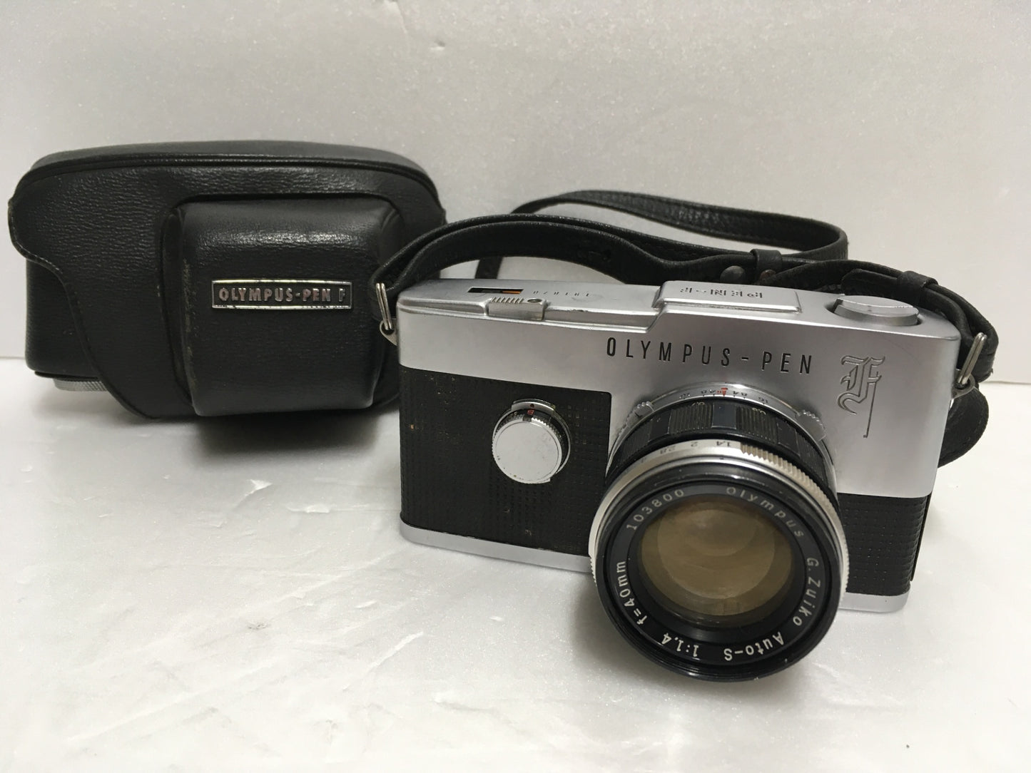 ※送料無料※ OLYMPUS PEN-F G.Zuiko Auto-S 1:1.4 f=40mm 未チェック ジャンク品 囗G