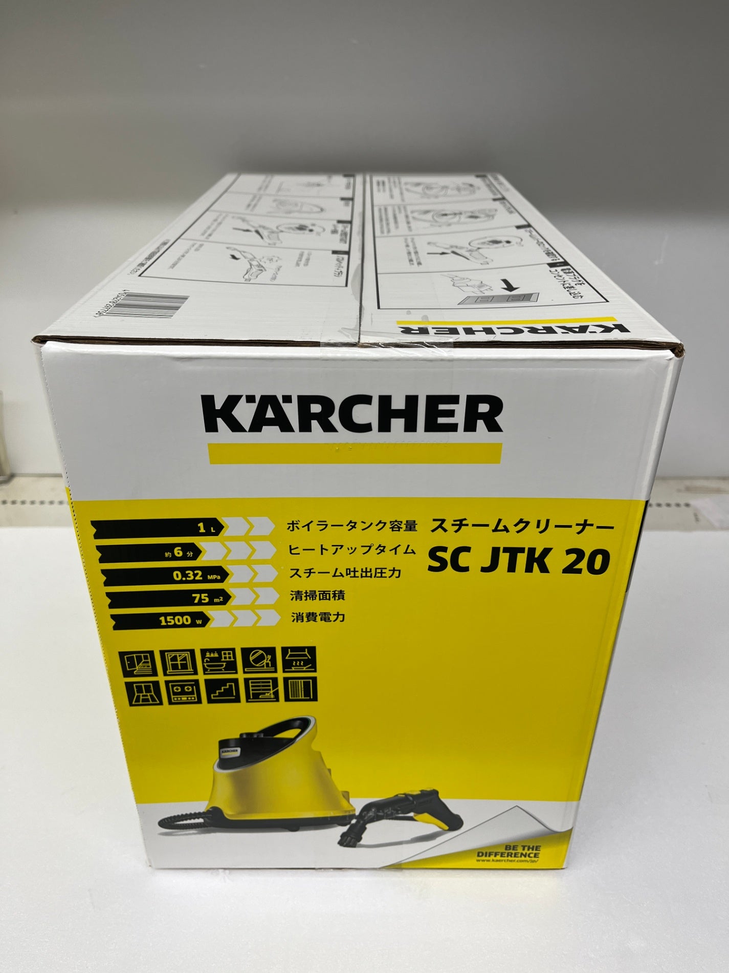 未開封 KARCHER ケルヒャー スチームクリーナー SCJTK20 アクセサリーセット付き