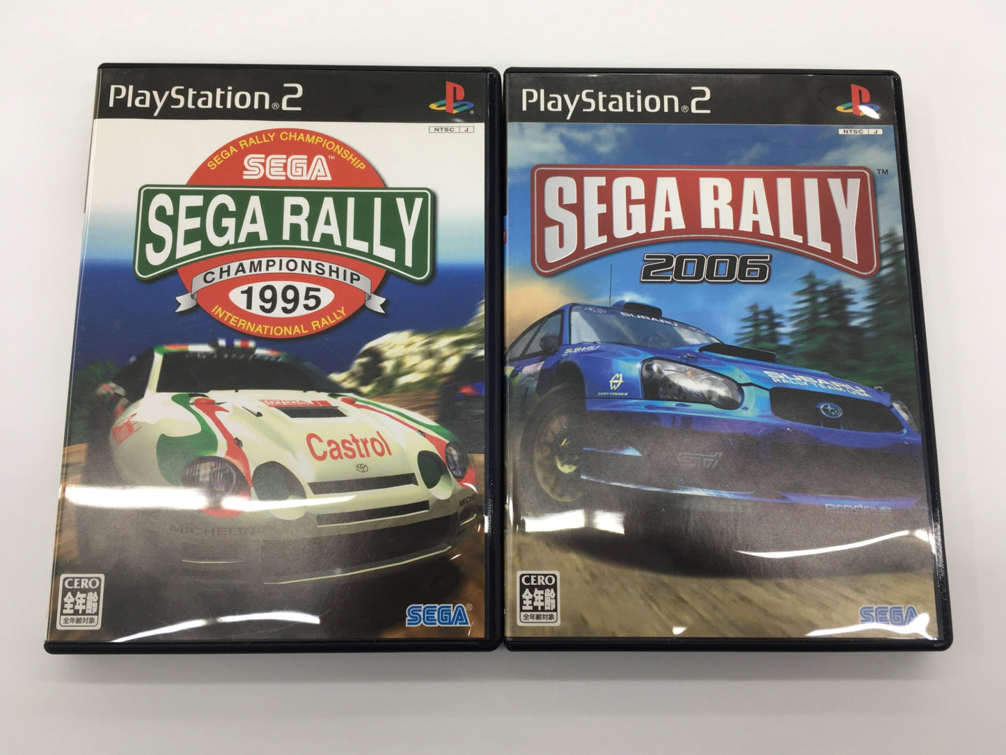 ※送料無料※ PS2 セガラリー2006 初回プレス セガラリーチャンピオンシップ1995 同梱 中古 囗G