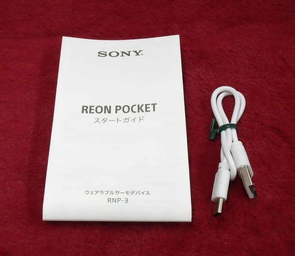 SONY ウェアラブルサーモデバイス REON POCKET 3 RNP-3囗T巛
