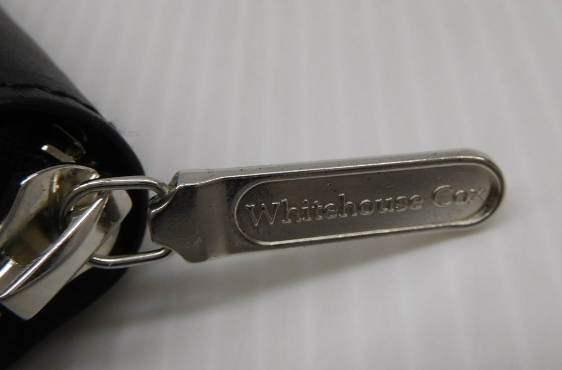 Whitehouse COX ホワイトハウスコックス 財布 ブライドルレザー 牛革 S1957-6GL ブラック囗T巛