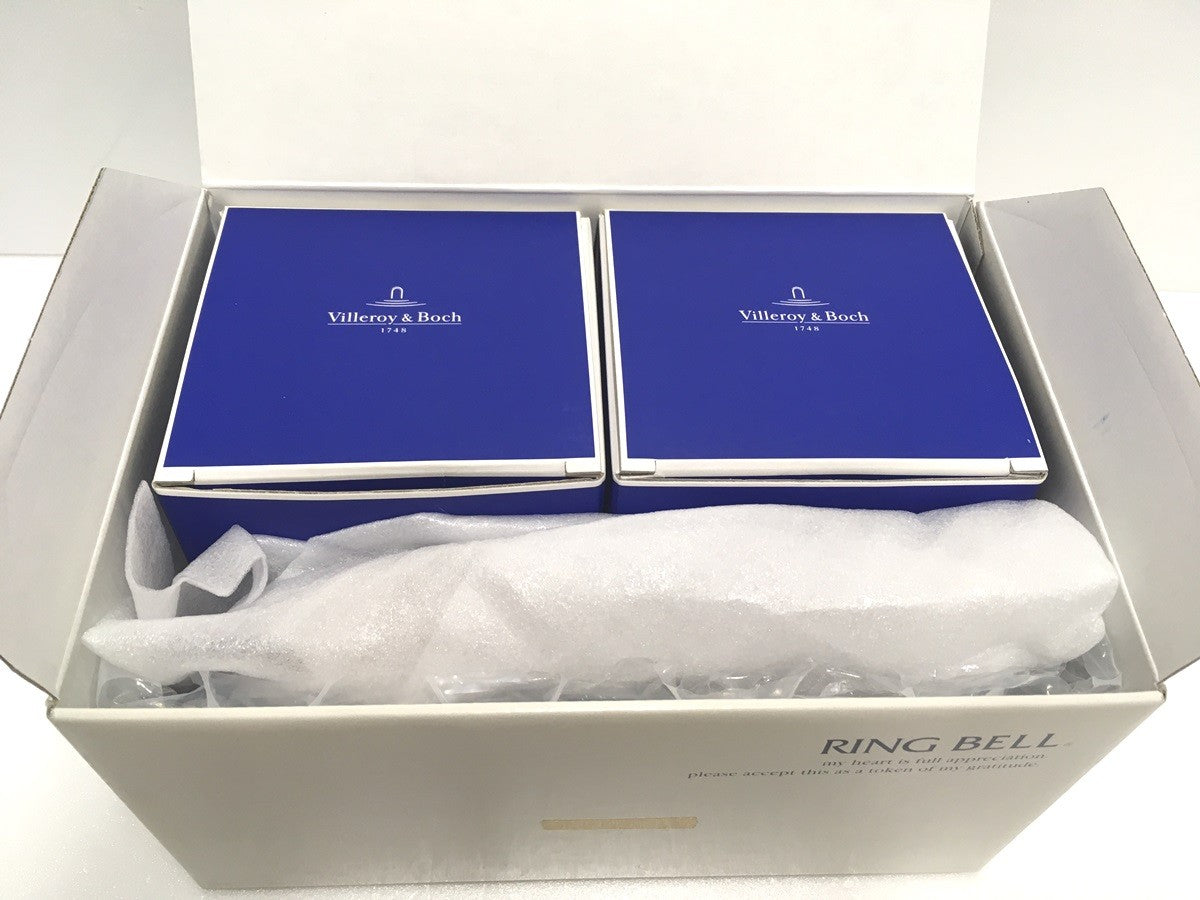 ※送料無料※ villeroy & Boch ビレロイ&ボッホ クリスマス トイズデライト スープカップ ペア 長期保管 未使用品 囗G