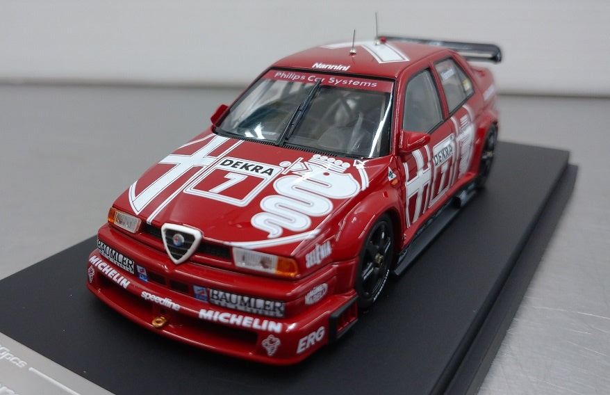 中古品 HPI モデルカーAlfaRomeo155V6TI(#7) 1993DTM No.8099囗T巛